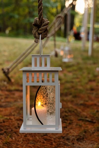 Hanging Lantern At Event Venue